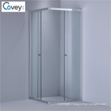 Shower Enclosure with Noiceless Bimetallic Pulley Wheels/6mm Shower Cabin (KW08-S)